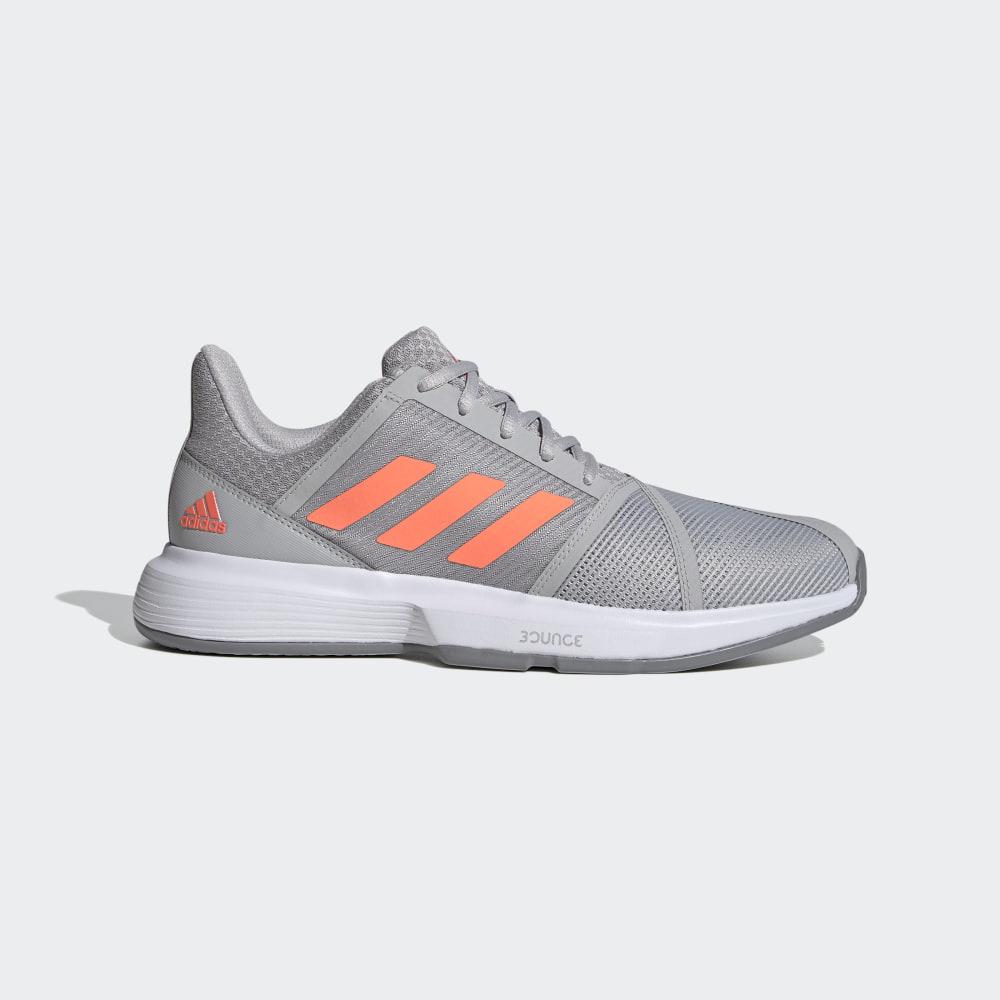 Pantofi Tenis Adidas CourtJam Bounce Barbati Romania - Gri/Corai/Gri EF2479